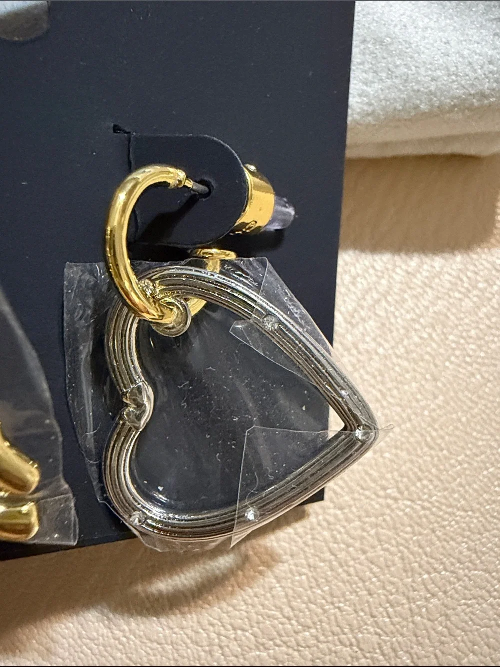 Coach Rexy Heart Mismatch Earrings (29) - Picture 2 of 4